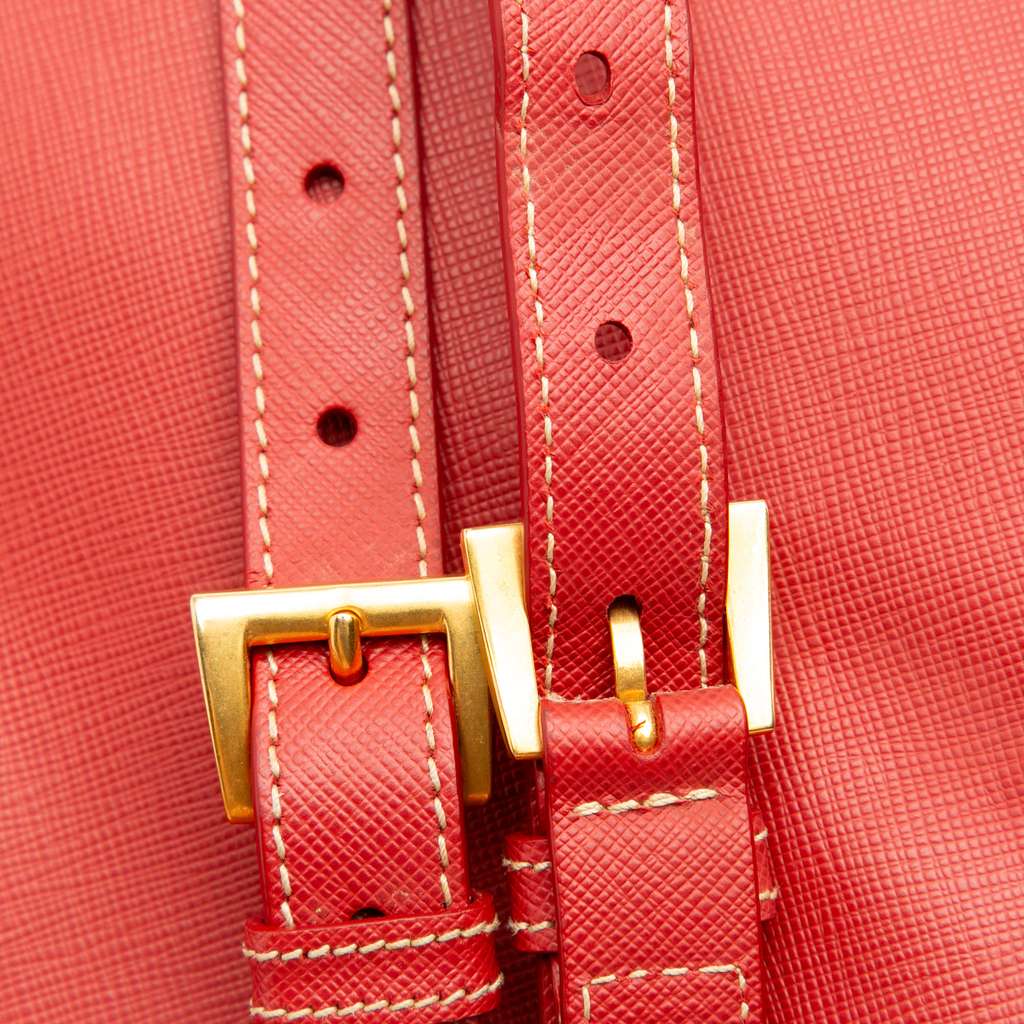 Prada Saffiano Lux Shopping Tote - Image 11