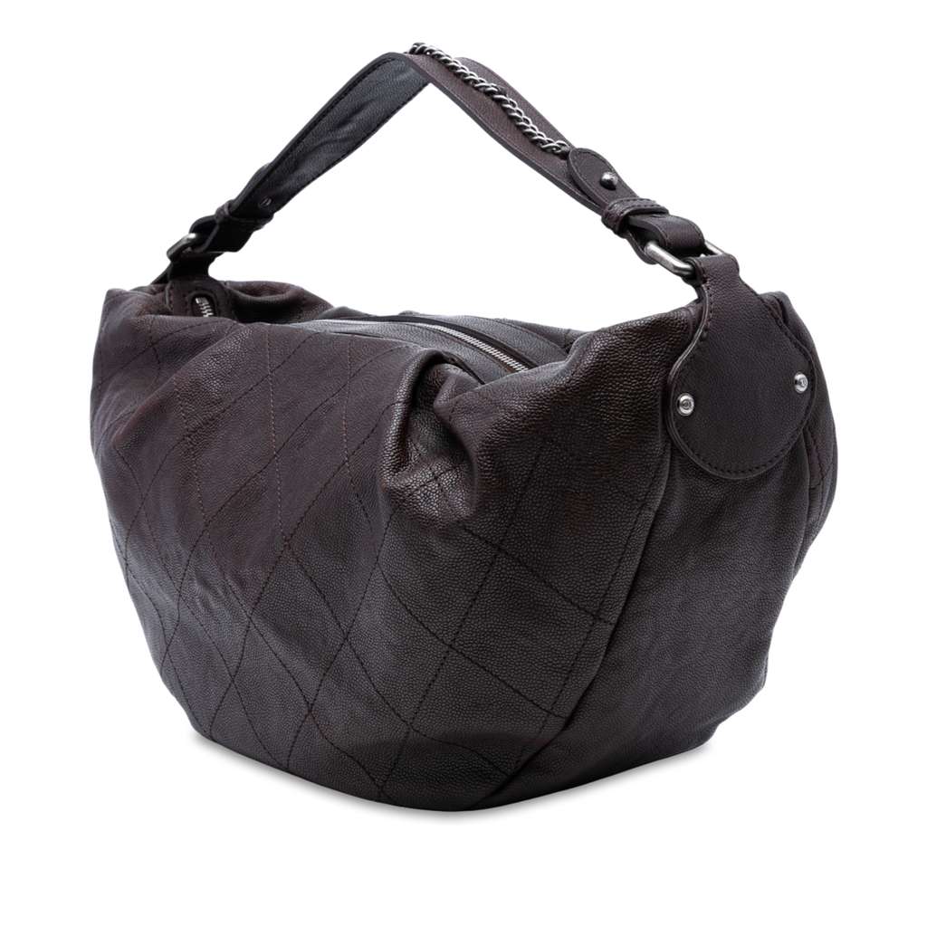 Chanel Large CC Caviar Outdoor Ligne Hobo - 2