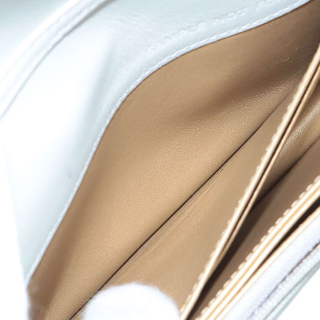 Chanel Quilted Lambskin Crystal Clutch on Chain - Detail 1