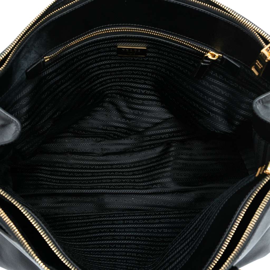 Prada Extra Large Saffiano Lux Galleria Double Zip Tote - 4