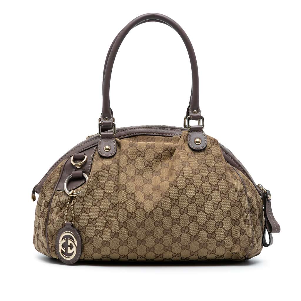 Gucci GG Canvas Sukey Sachel