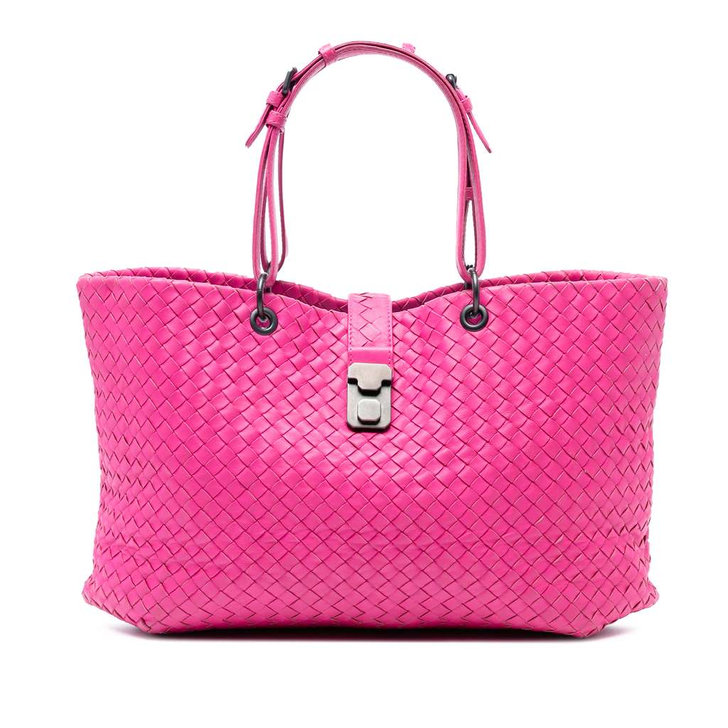 Bottega Veneta Large Nappa Intrecciato Capri Tote