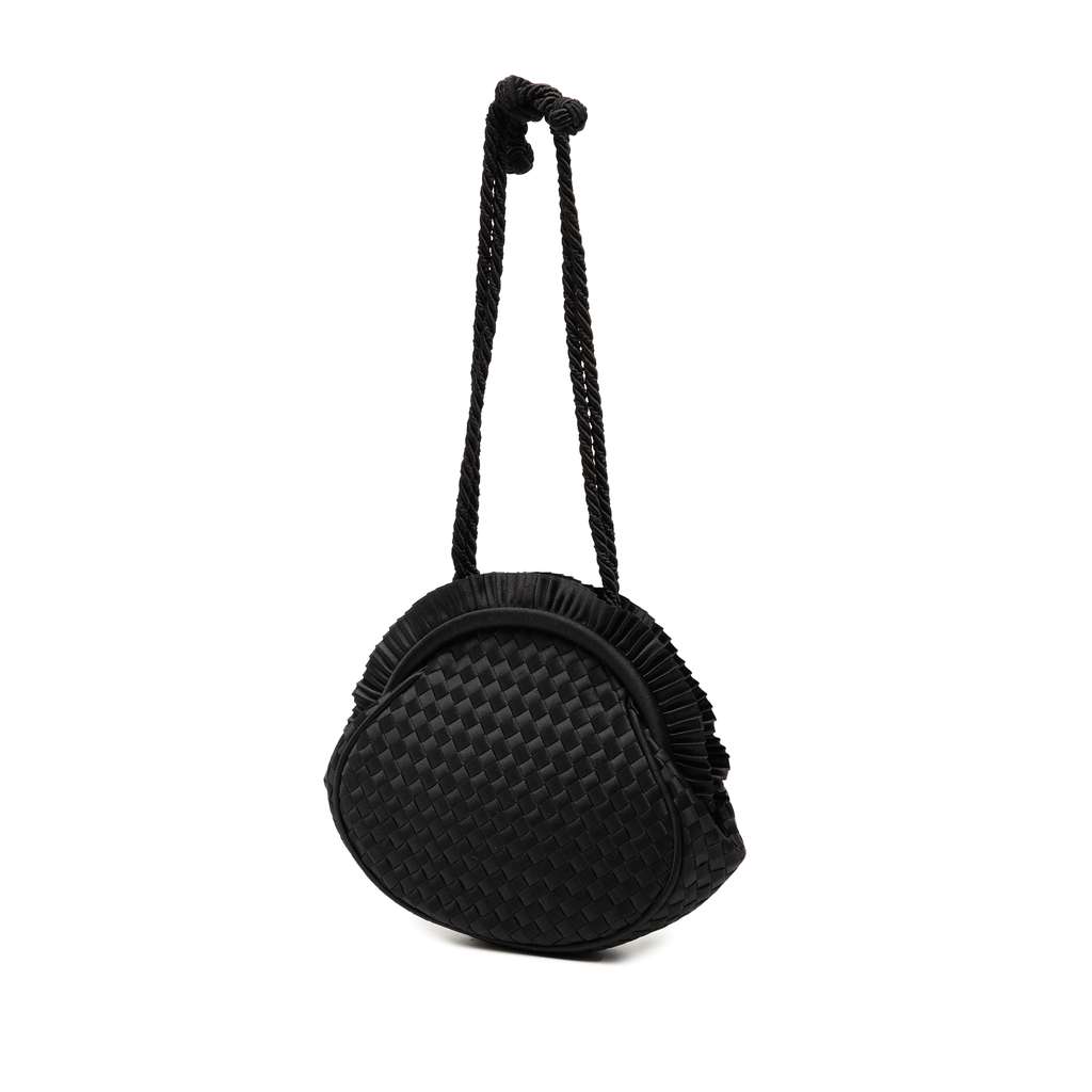 Bottega Veneta Satin Intrecciato Evening Bag - 2