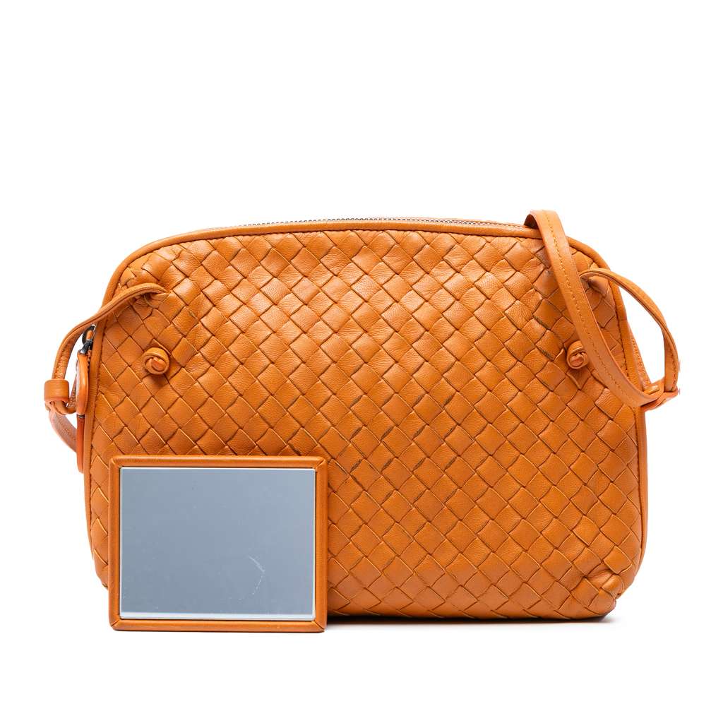 Bottega Veneta Nappa Intrecciato Nodini Crossbody - Image 10