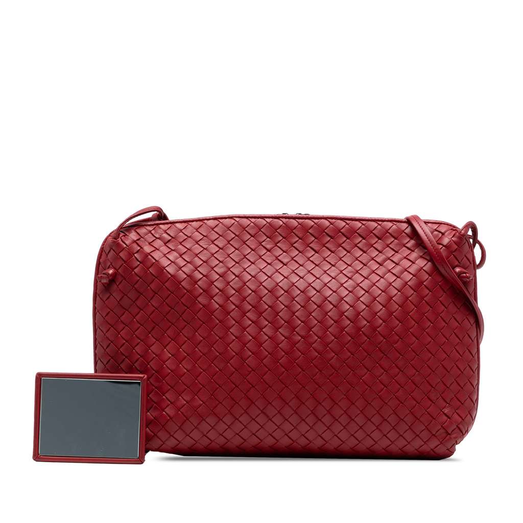 Bottega Veneta Large Nappa Intrecciato Nodini Crossbody - Image 10