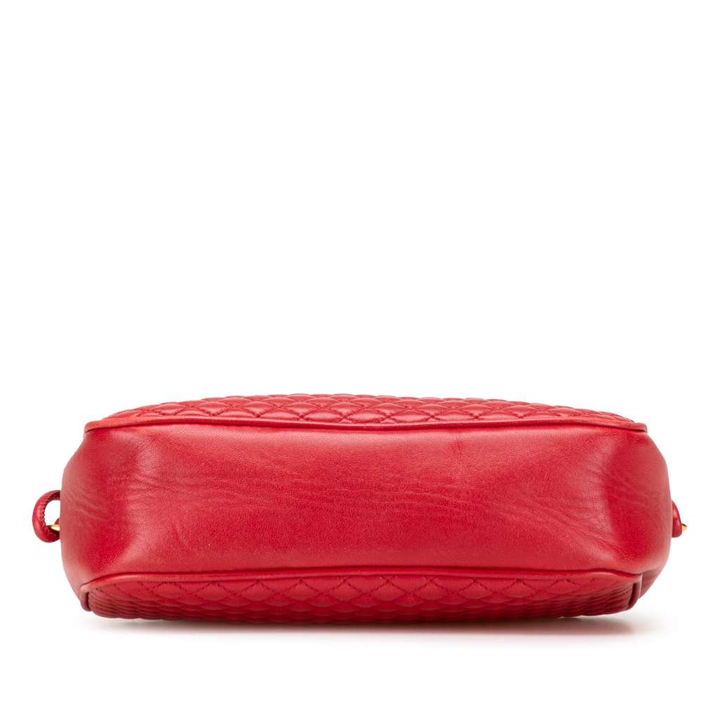 Saint Laurent Quilted Lambskin Victoire Camera Bag - Image 6