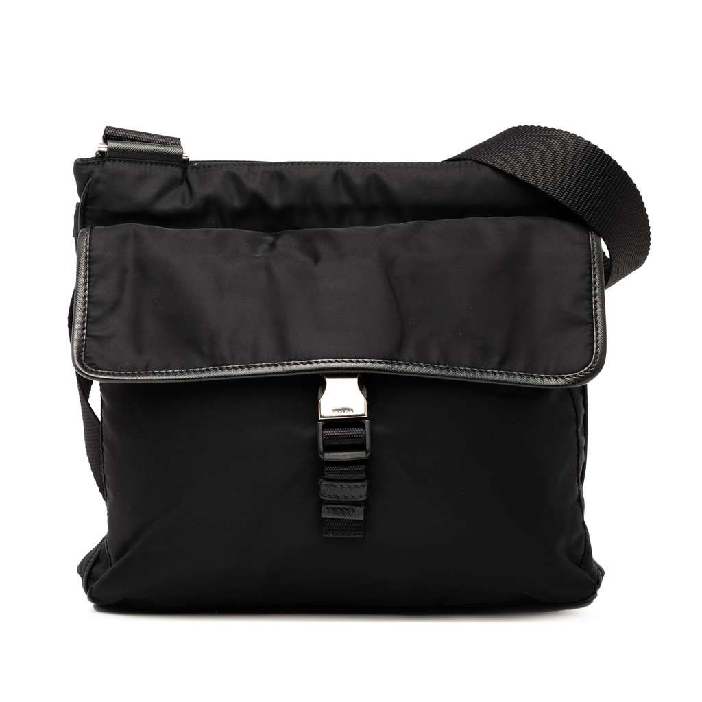 Prada Tessuto Zip Top Crossbody