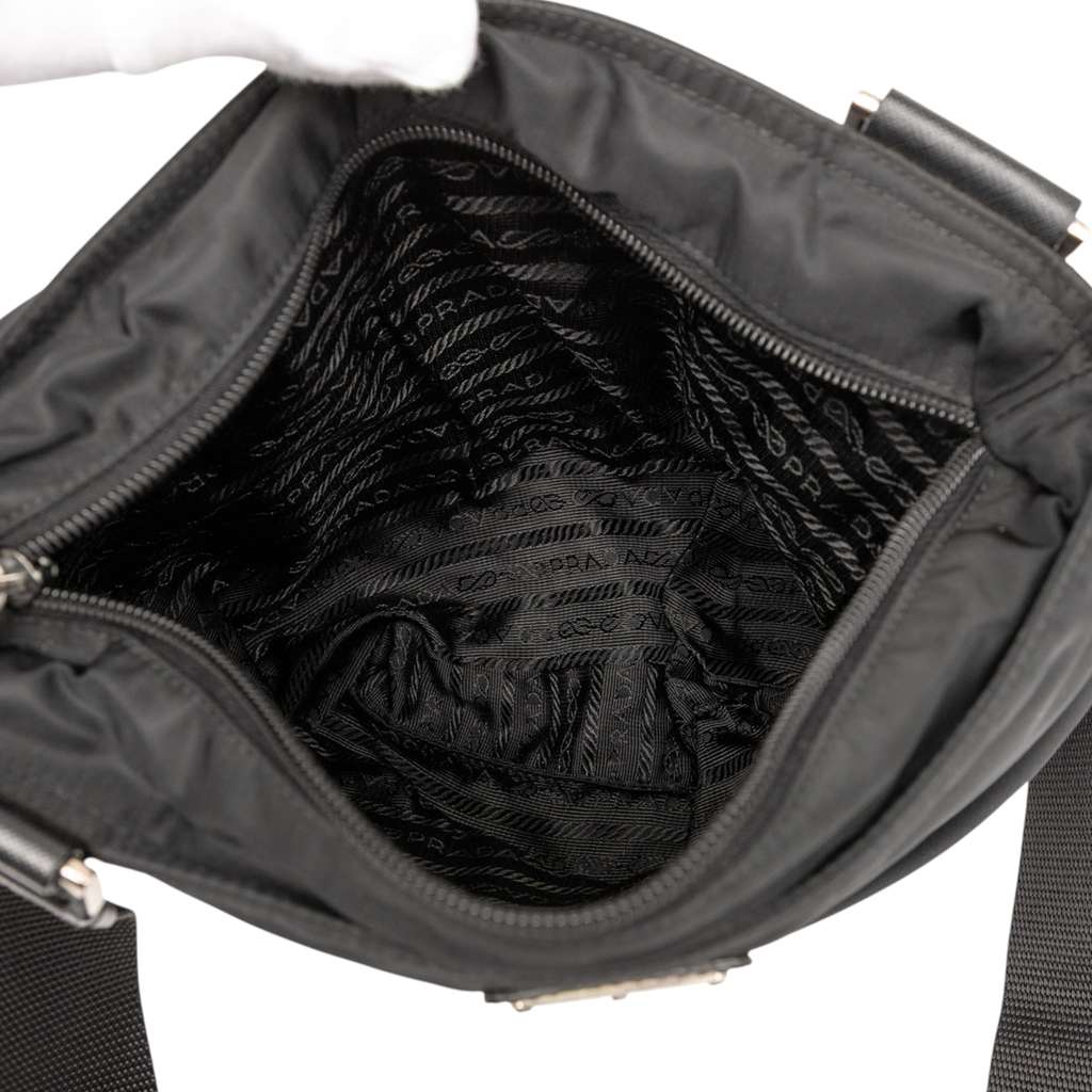 Prada Tessuto Zip Top Crossbody - 4