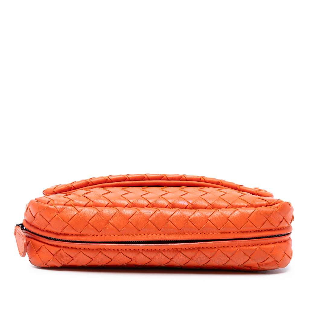 Bottega Veneta Mini Nappa Intrecciato Expandable Chain Flap Crossbody - Image 6