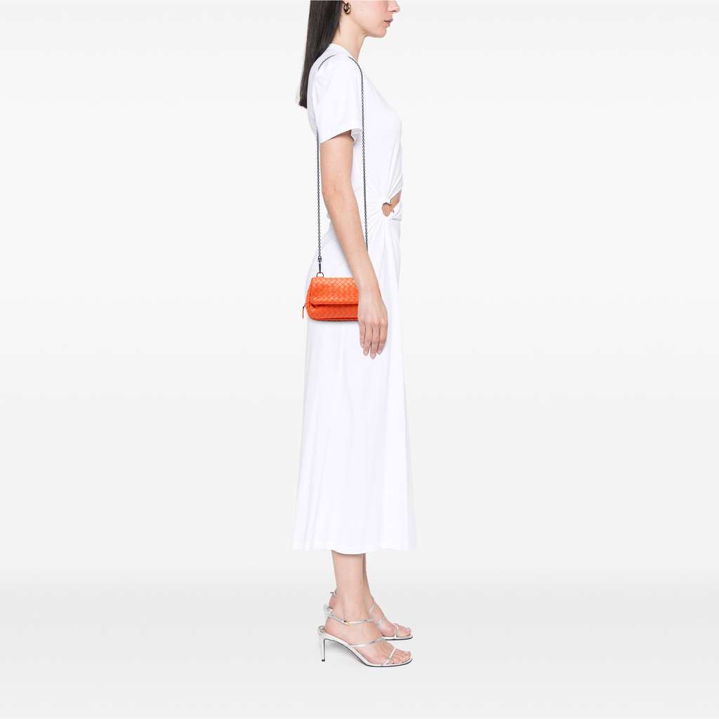 Bottega Veneta Mini Nappa Intrecciato Expandable Chain Flap Crossbody - Detail 2