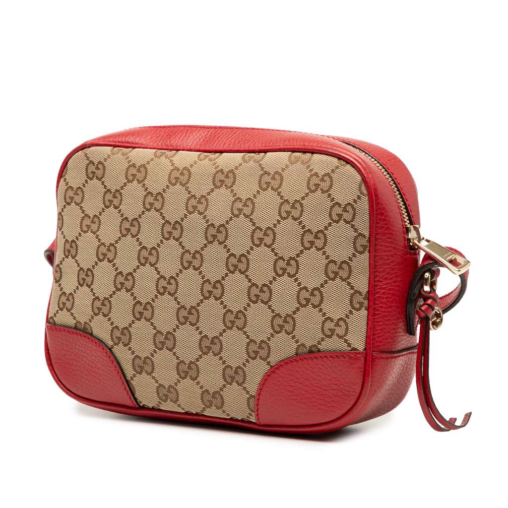 Gucci GG Canvas Bree Crossbody - Back view