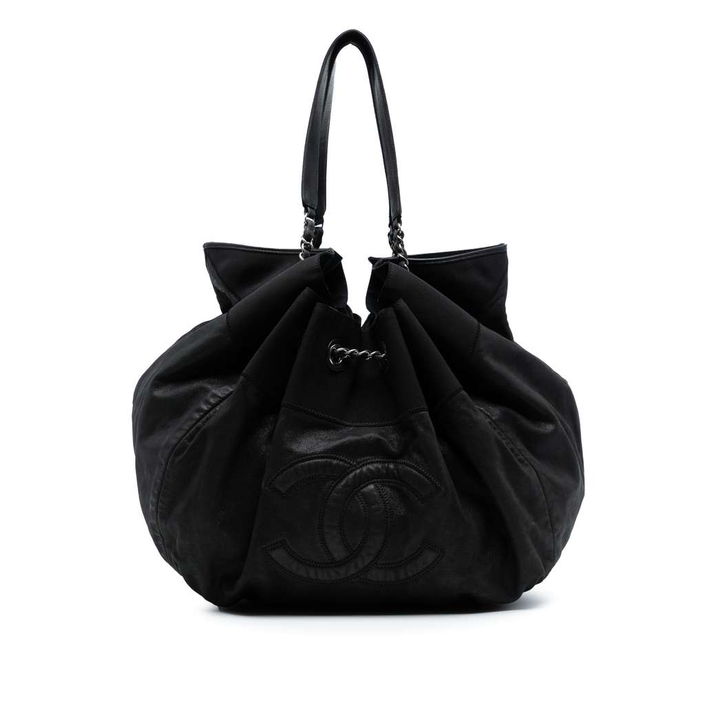 Chanel Lambskin Stretch Spirit Cabas Tote