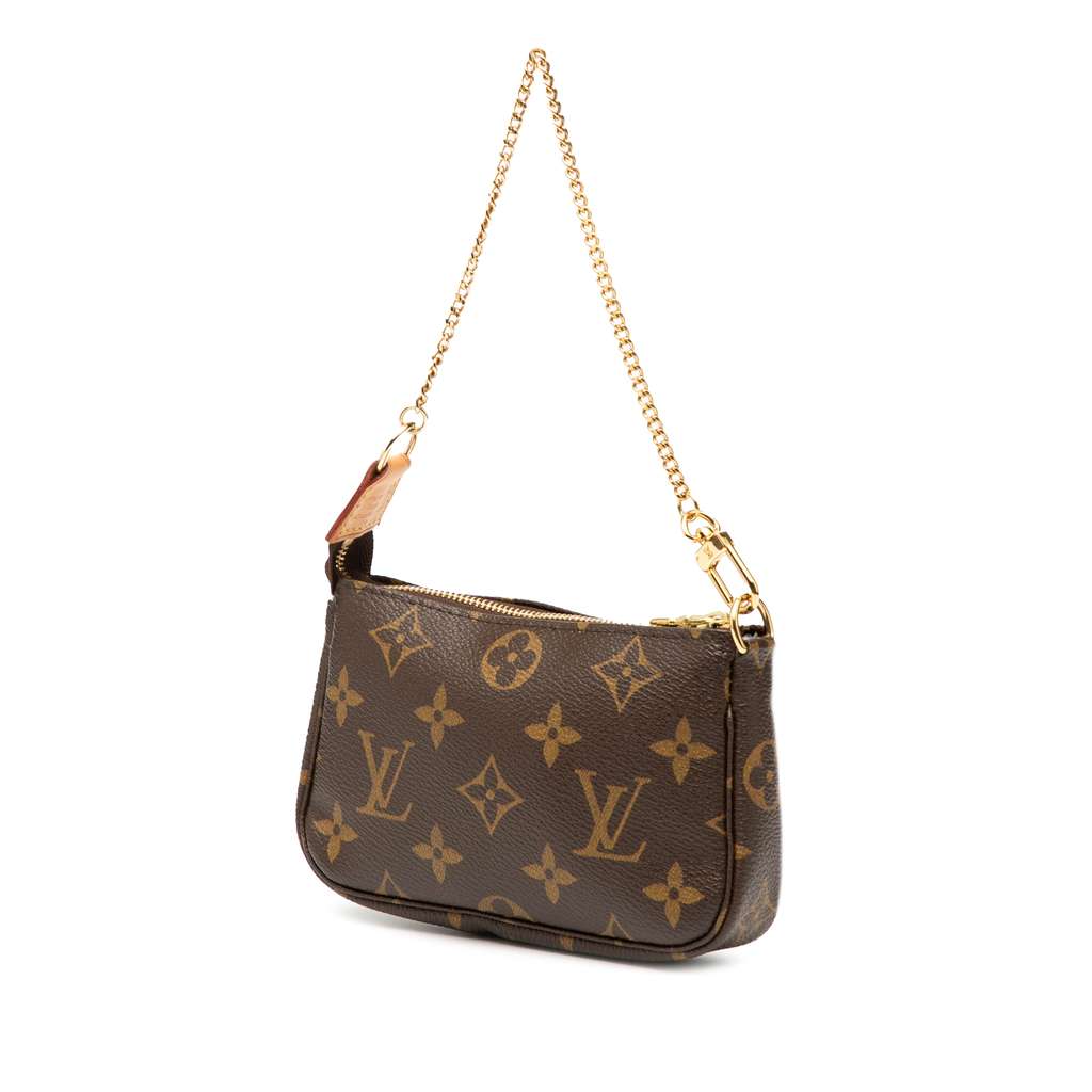 Louis Vuitton Monogram Mini Pochette Accessoires - Back view