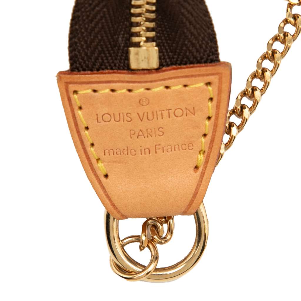 Louis Vuitton Monogram Mini Pochette Accessoires - Side view