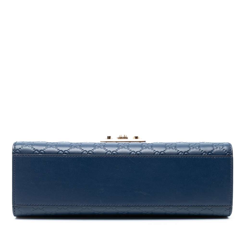 Gucci Medium Guccissima Padlock Shoulder Bag - Image 6
