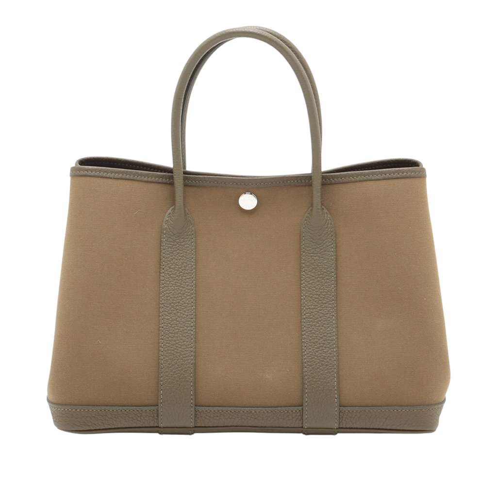 Hermès Toile Officier and Vache Country Garden Party 30