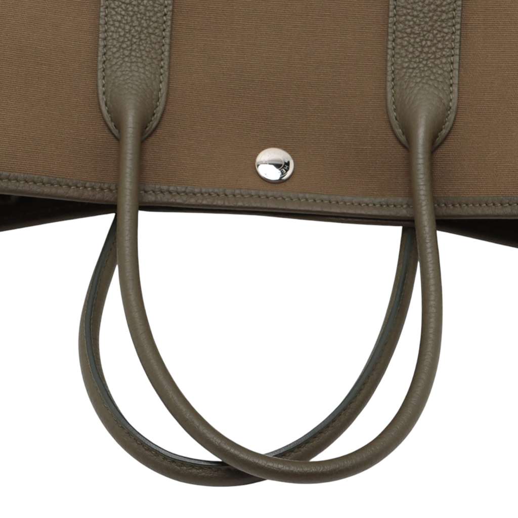 Hermès Toile Officier and Vache Country Garden Party 30 - Image 11