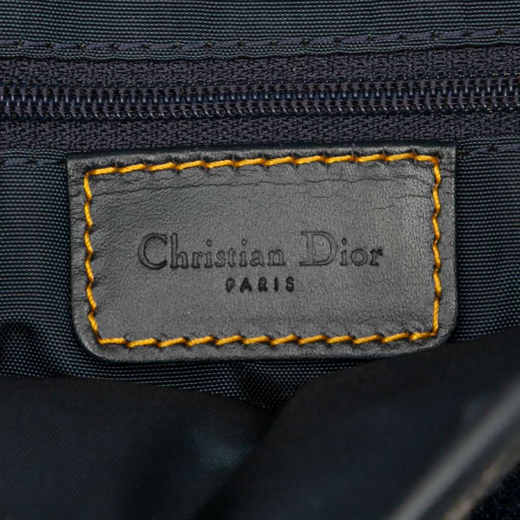 Dior Diorissimo Canvas Double Saddle Bag - 5