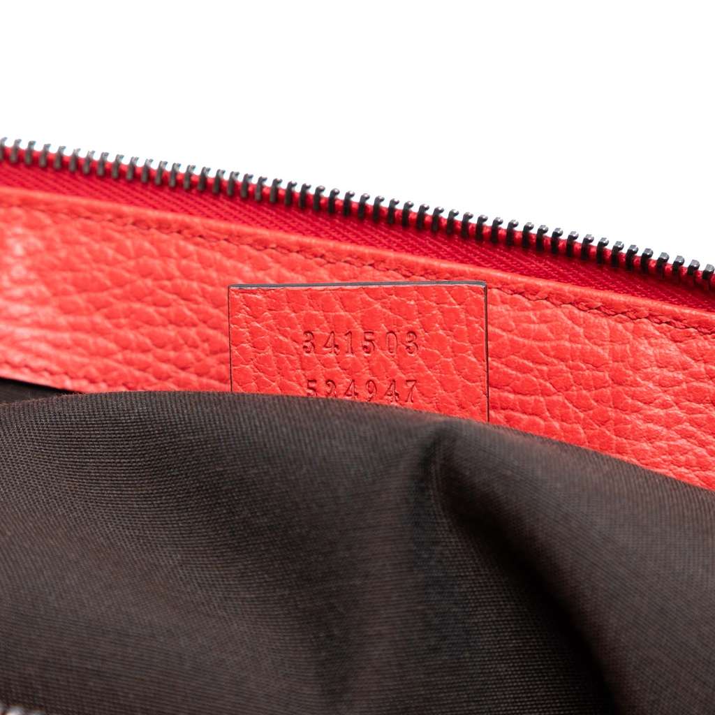 Gucci Leather GG Charm Dome Satchel - Detail 1