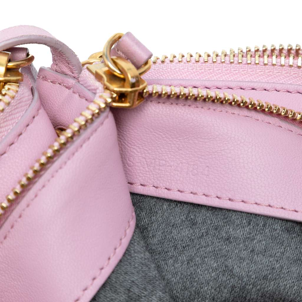 Celine Small Lambskin Trio Crossbody - Detail 1