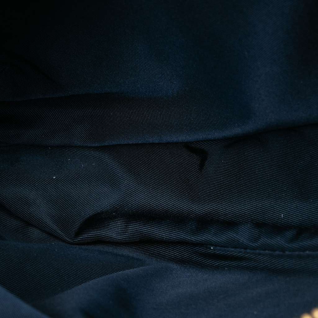 Dior Mini Diorissimo Canvas Saddle Pochette - 4