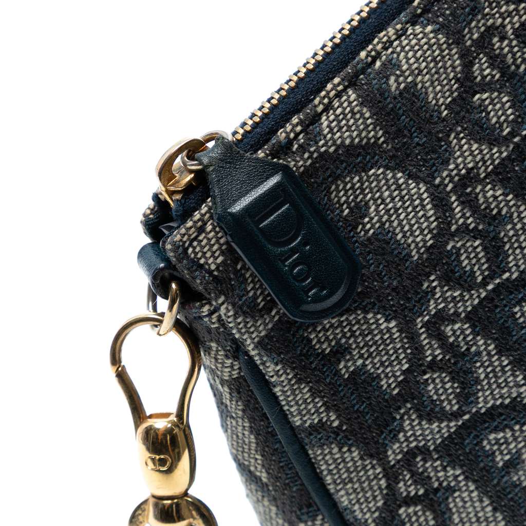 Dior Mini Diorissimo Canvas Saddle Pochette - Detail 1