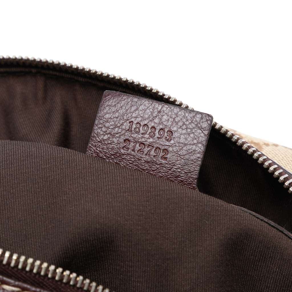 Gucci GG Canvas Horsebit Nail Boston Bag - Detail 1