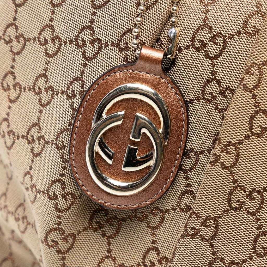 Gucci Large GG Canvas Sukey Tote - Detail 1
