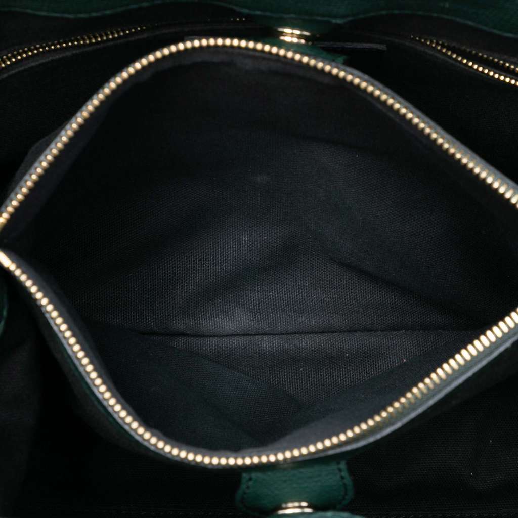 Burberry Medium Leather and House Check Banner Satchel - 4