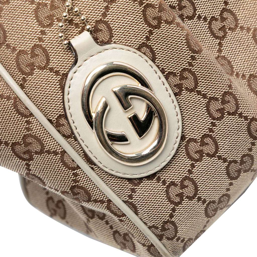 Gucci Medium GG Canvas Sukey Tote - Side view