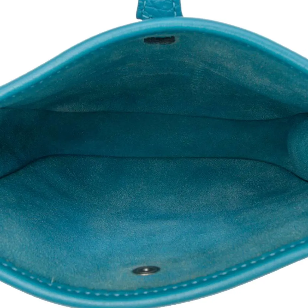 Hermès Clemence Evelyne TPM Blue Leather Very good - Model View