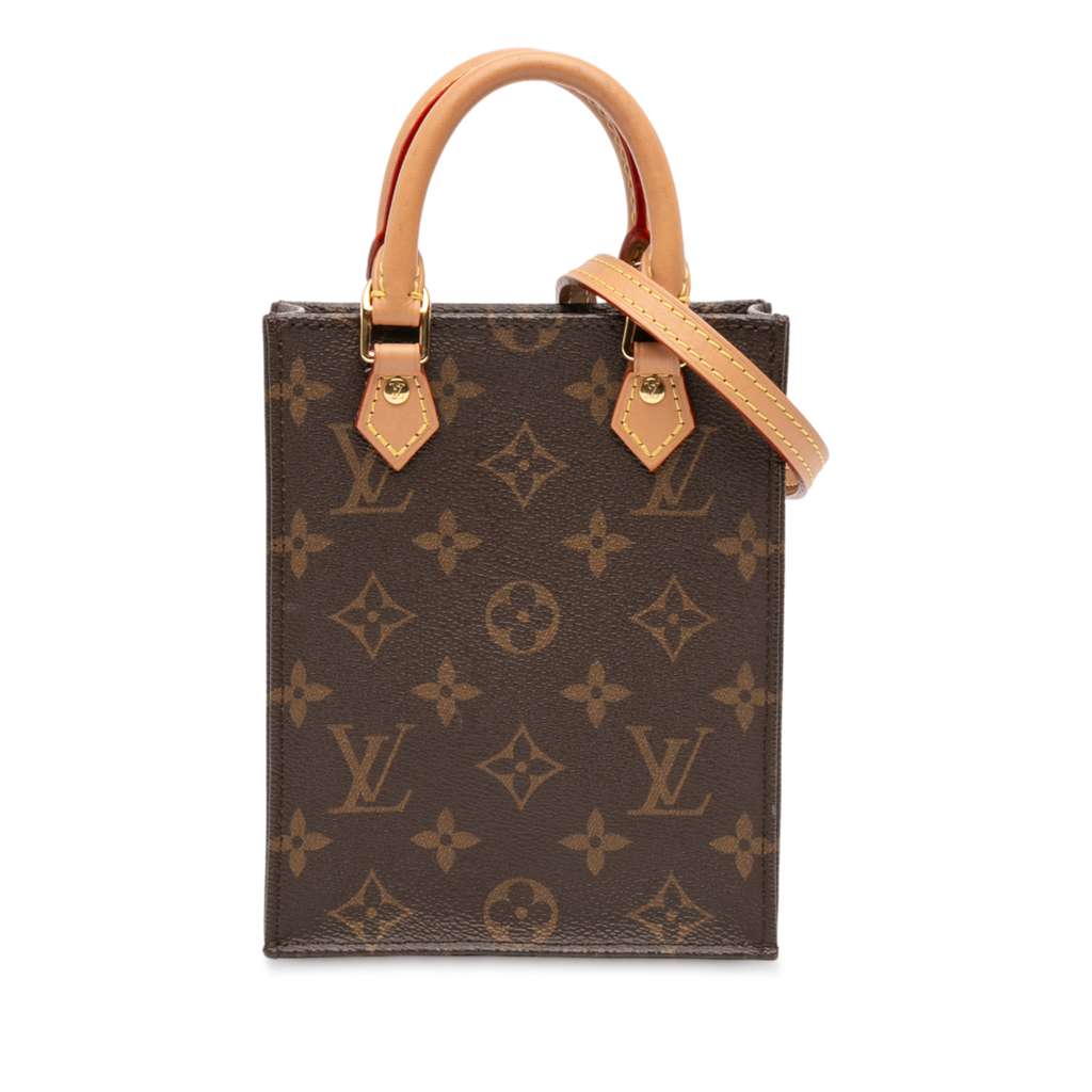 Louis Vuitton Monogram Petit Sac Plat