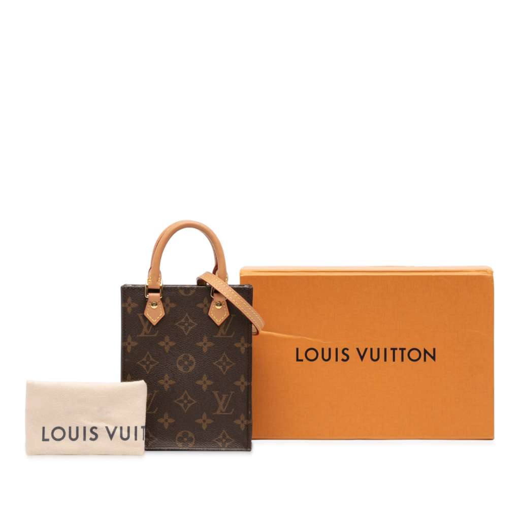 Louis Vuitton Monogram Petit Sac Plat - Image 13