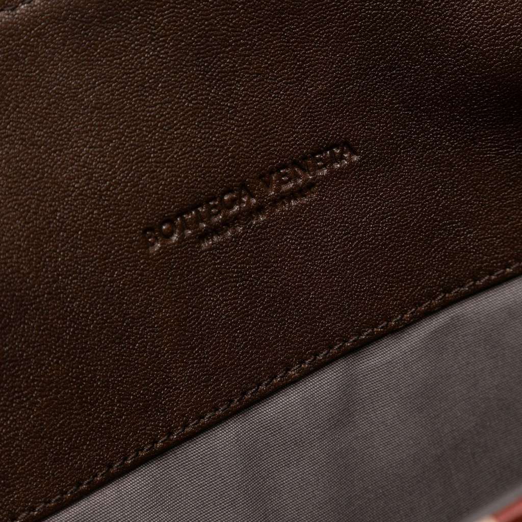 Bottega Veneta Nappa Intrecciato Club Fume Briefcase - Side view