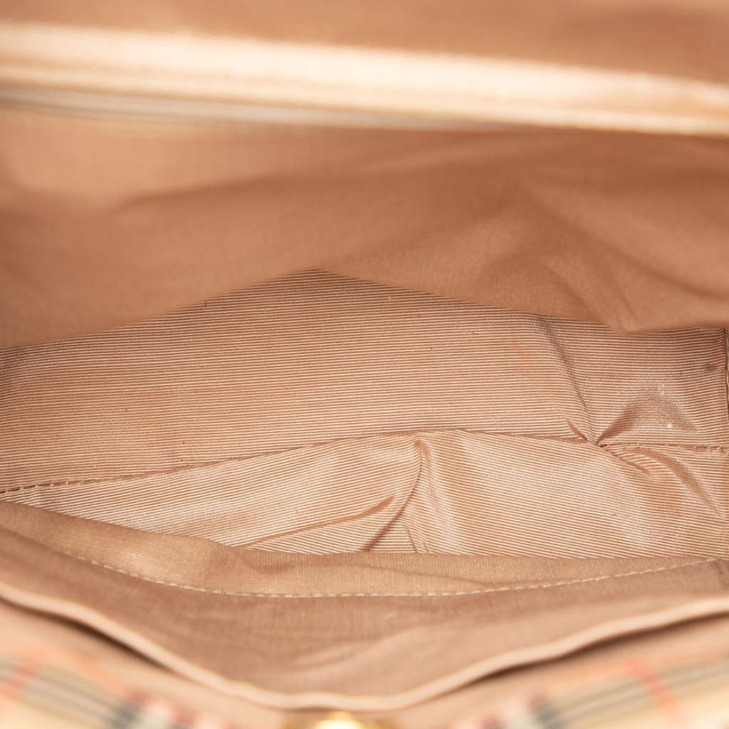 Burberry Haymarket Check Canvas Tote - 4