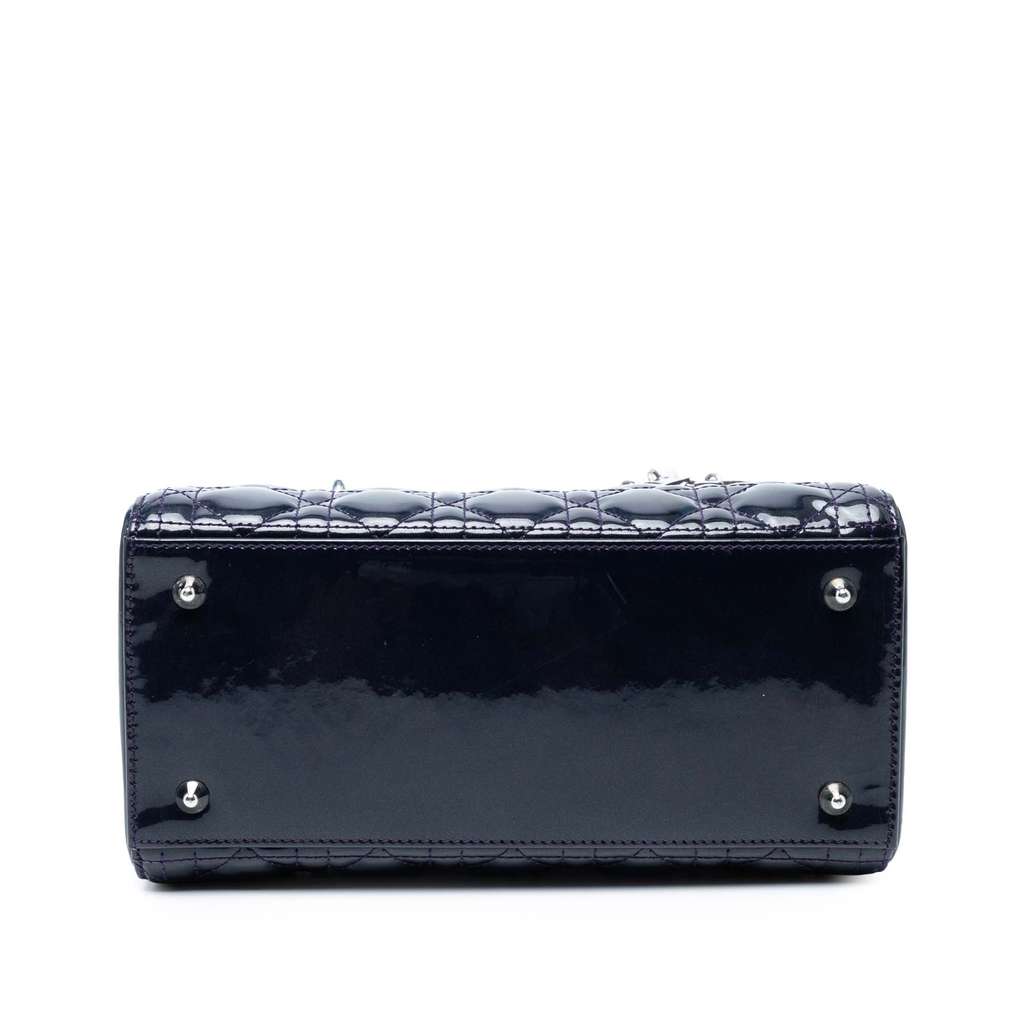 Dior Medium Patent Cannage Lady Dior - Image 6