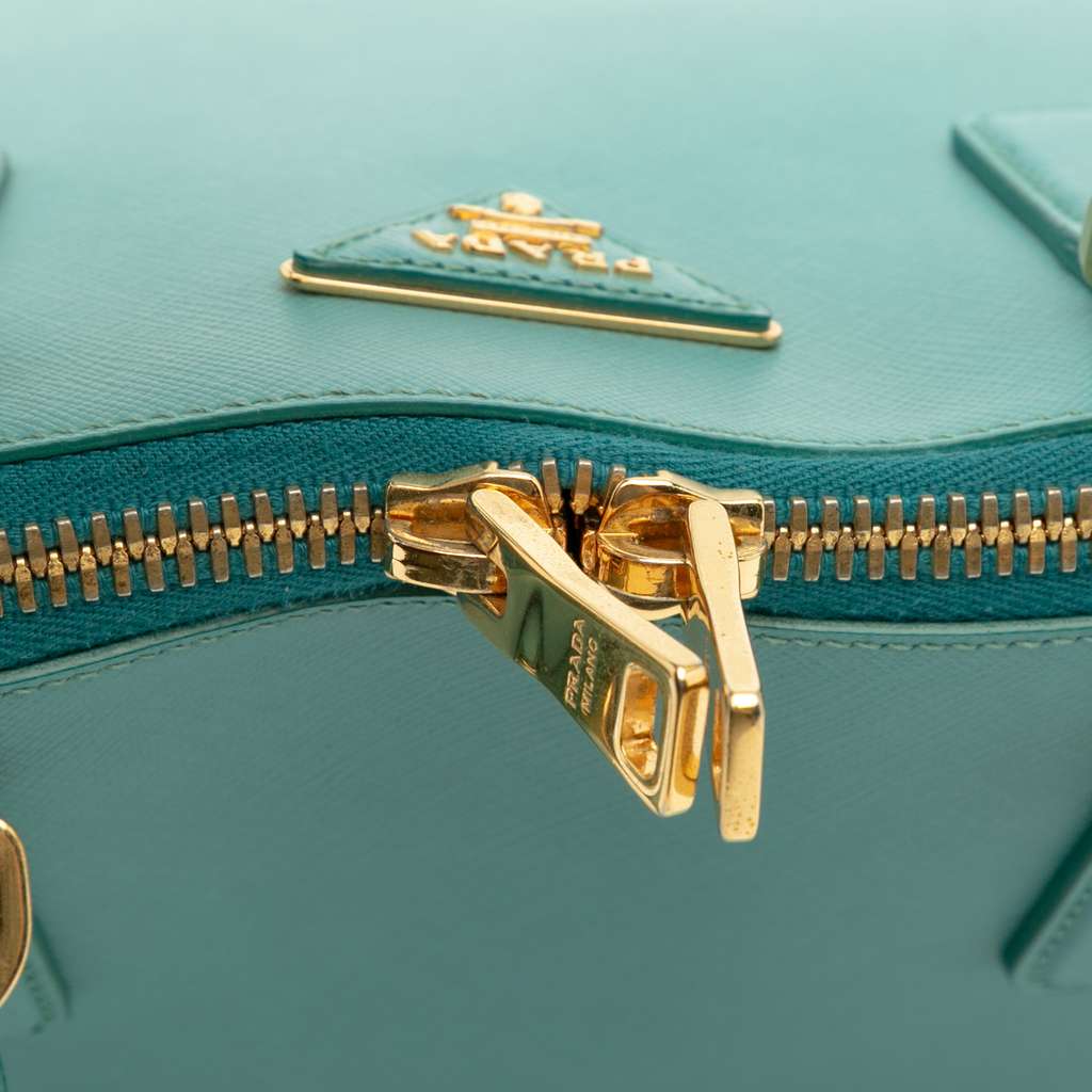 Prada Large Saffiano Lux Promenade Satchel - Detail 2