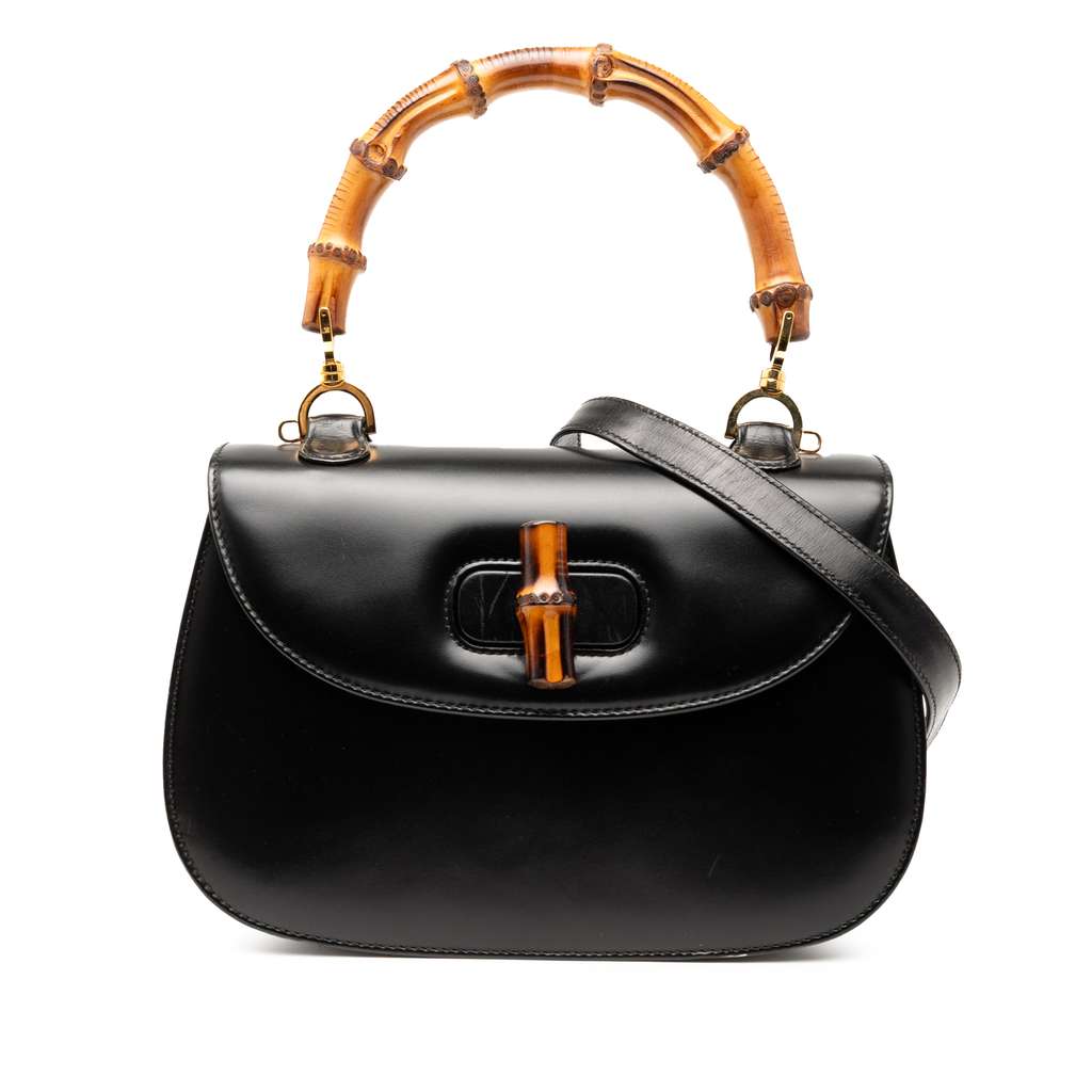 Gucci Calfskin Bamboo Night