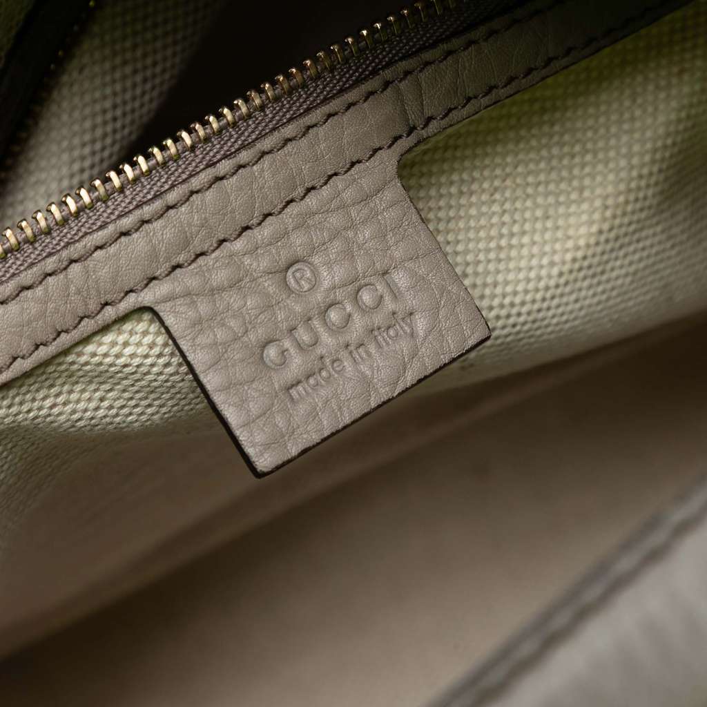 Gucci Pebbled Calfskin Soho Cellarius Boston - Side view