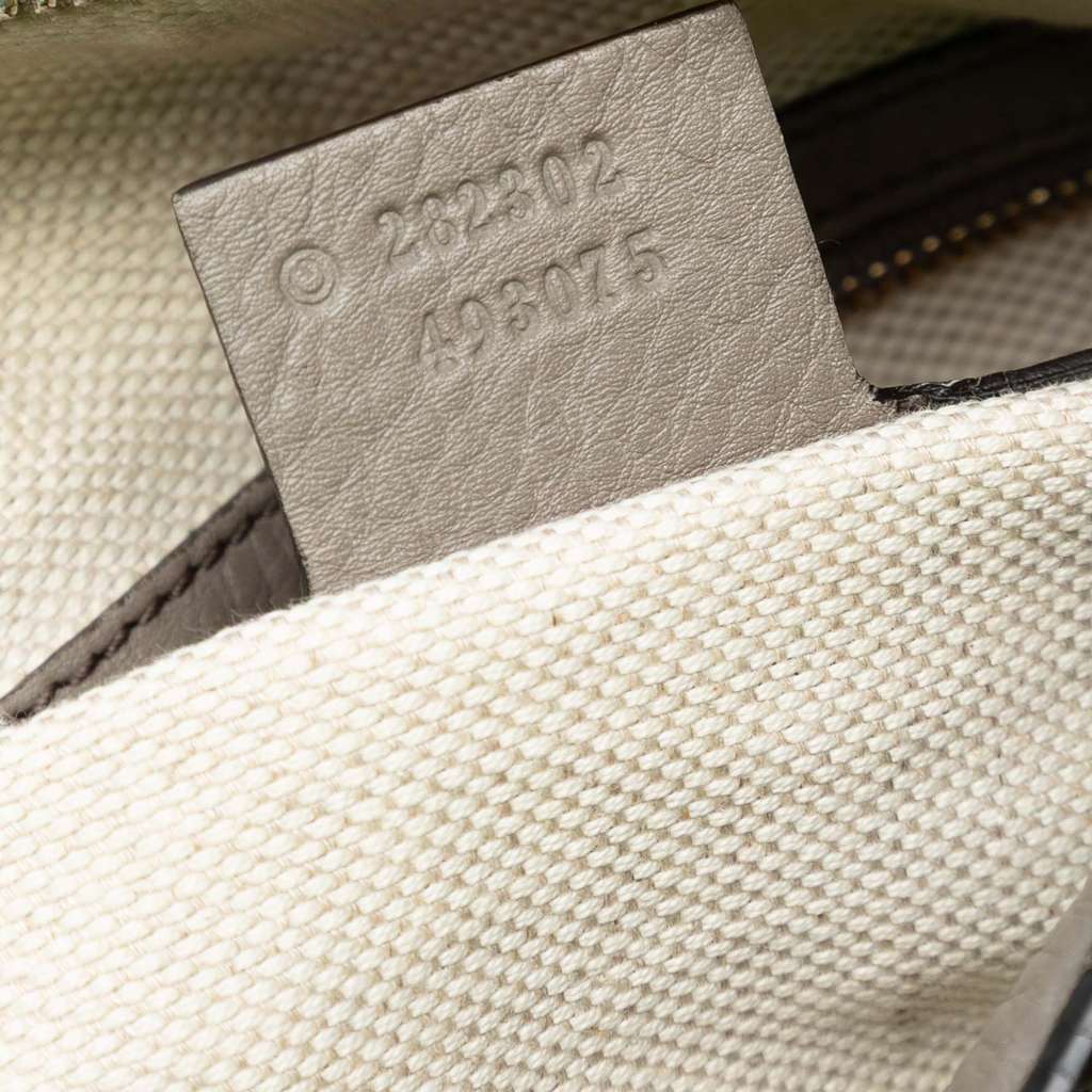 Gucci Pebbled Calfskin Soho Cellarius Boston - Detail 1