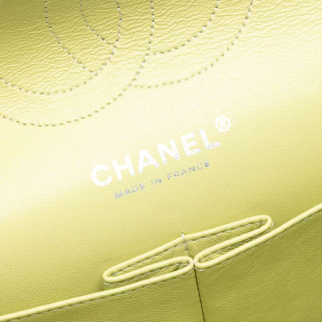 Chanel Medium Classic Lambskin Double Flap - Side view