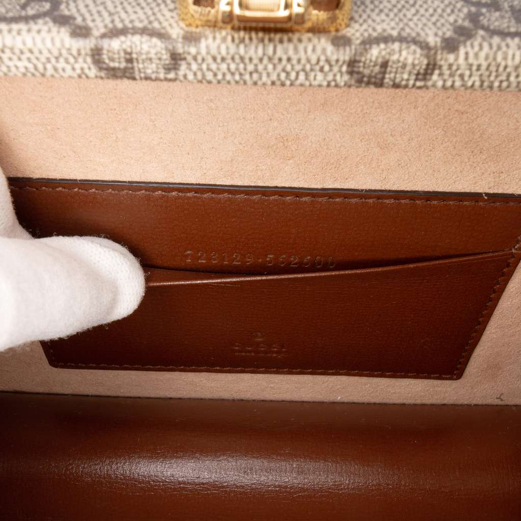Gucci GG Supreme Interlocking G Crossbody - Detail 1