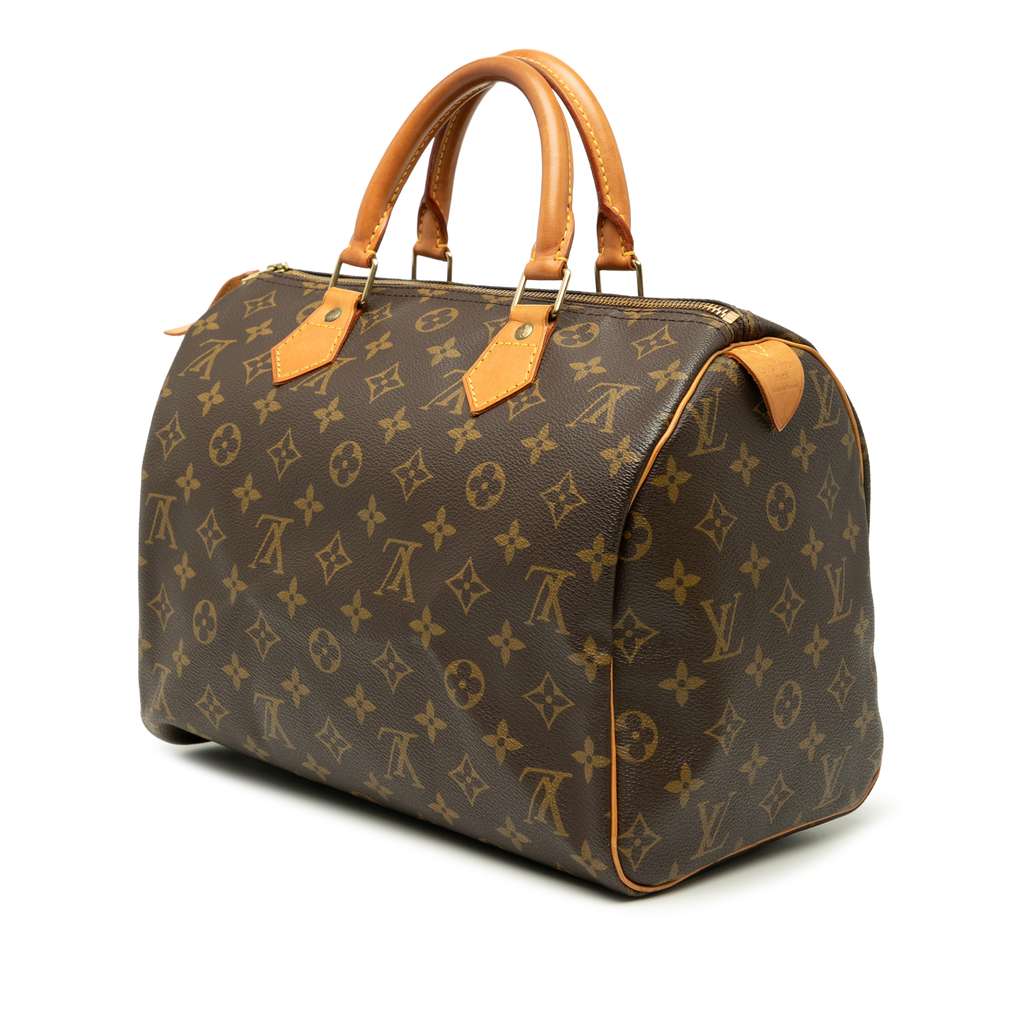 Louis Vuitton Monogram Speedy 30 - Back view