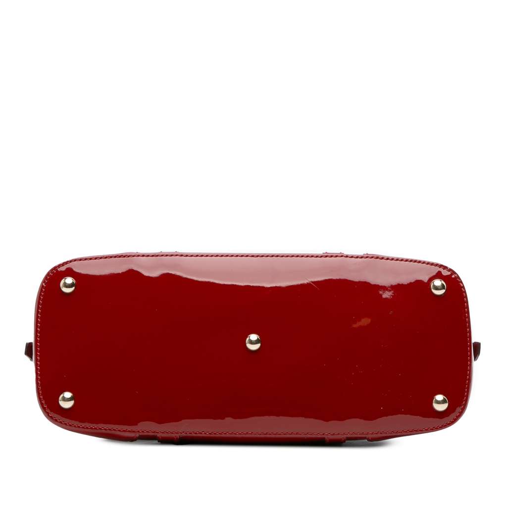 Gucci Medium Microguccissima Patent Nice Dome Satchel - Image 6