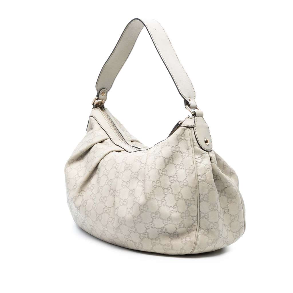 Gucci Guccissima Sukey Shoulder Bag - Back view