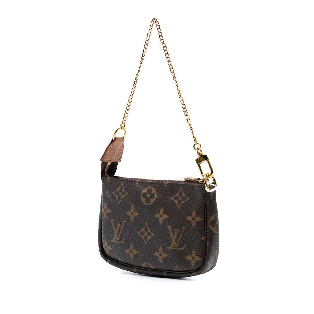 Louis Vuitton Monogram Mini Pochette Accessoires - Back view
