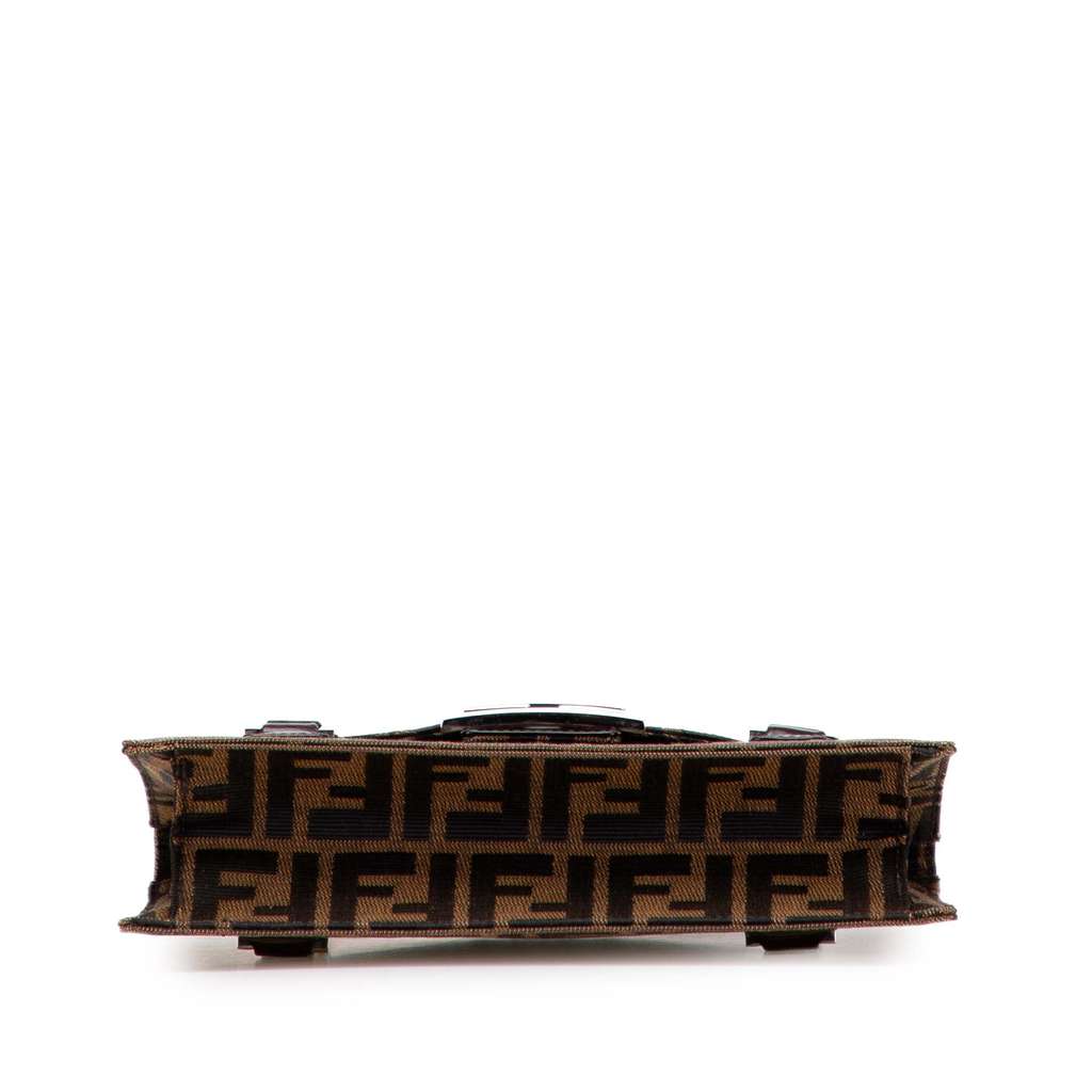 Fendi Zucca Canvas Handbag - Image 6