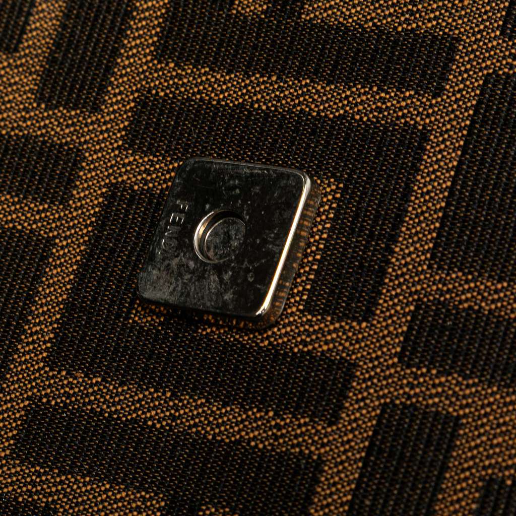 Fendi Zucca Canvas Handbag - Image 10