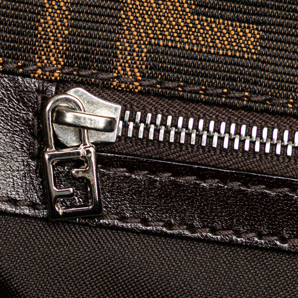 Fendi Zucca Canvas Handbag - Image 11