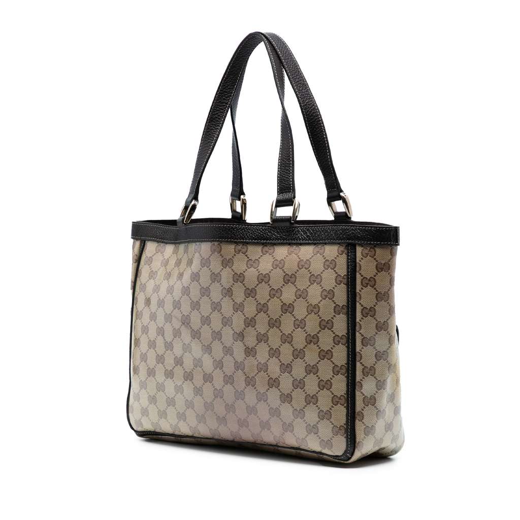 Gucci GG Crystal Abbey D Ring Tote - Back view